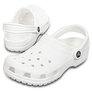 CROCS Сабо Классик (Кайман) Вайт 10001-100