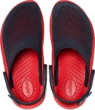 CROCS Сабо ЛайтРайд Клог Нэйви/Пеппер 206708-4CC