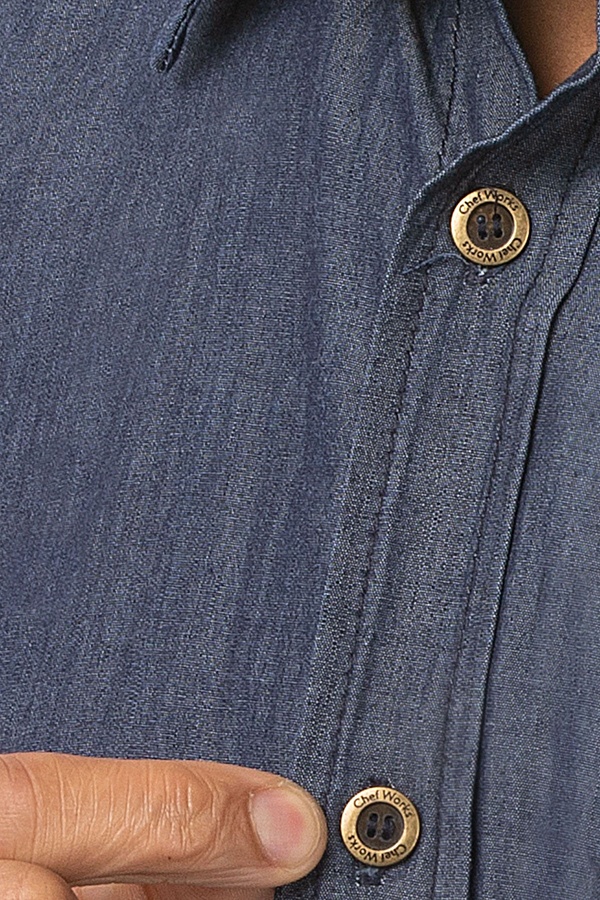 Chef Works рубашка муж. SKS002 фото 4