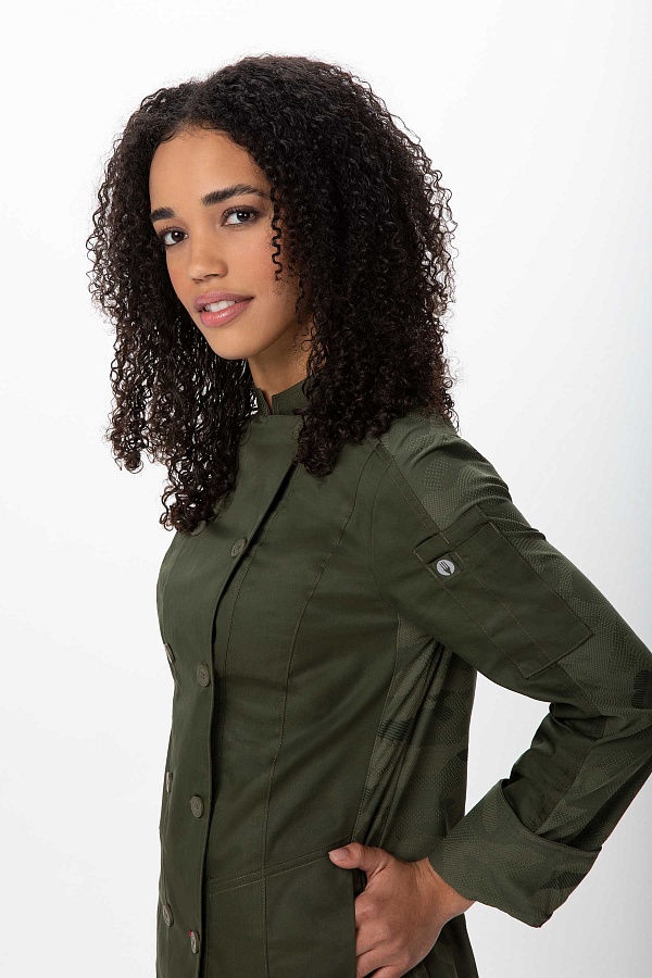 Chef Works китель жен. CBN01W фото 2