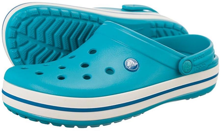 CROCS Сабо Крокбэнд  Тоуркуа/Ойстер 11016-3Q3