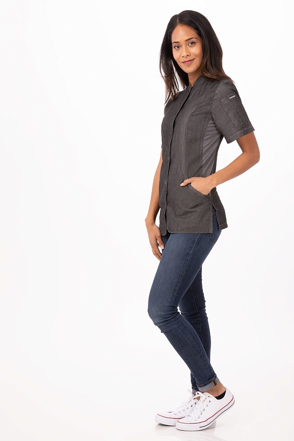 Chef Works китель жен. CES05W фото 8